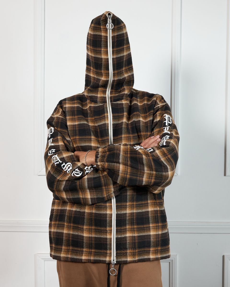 Pleasures Groove Zip Poncho Hoodie