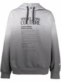Versace Jeans Couture logo-print gradient hoodie