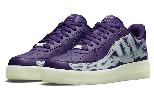 Air Force 1 Skeleton Purple Reps Sneaker  CU8067-500