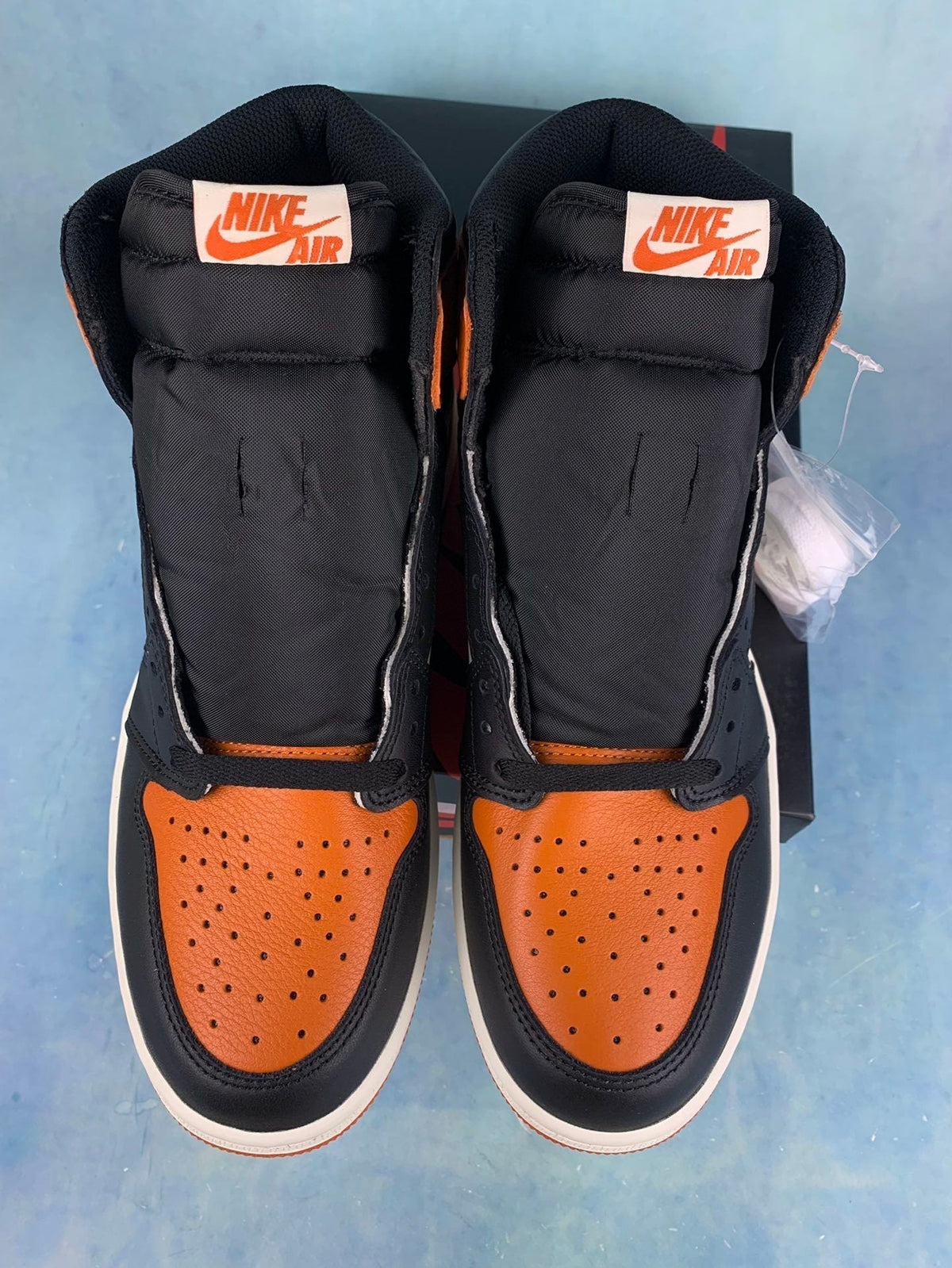 Air Jordan 1 High Black Shattered Backboard 555088-005 Unisex Sneakers