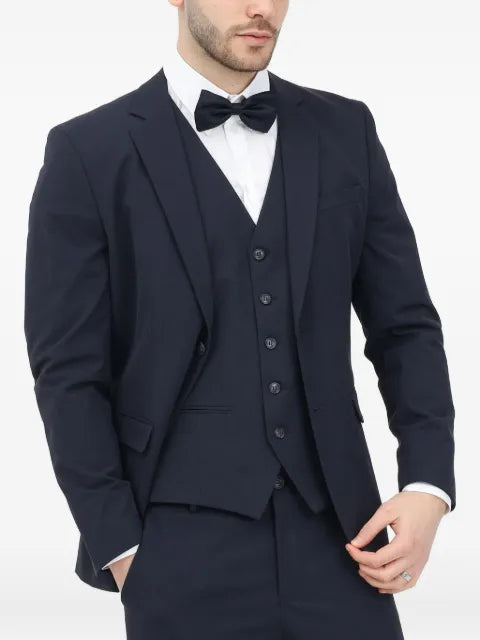 SELECTED notched-lapel blazer