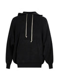 Rick Owens drawstring pouch-pocket hoodie
