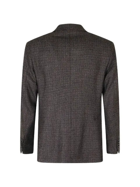Tagliatore long-sleeve patterned blazer