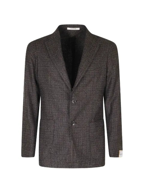 Tagliatore long-sleeve patterned blazer