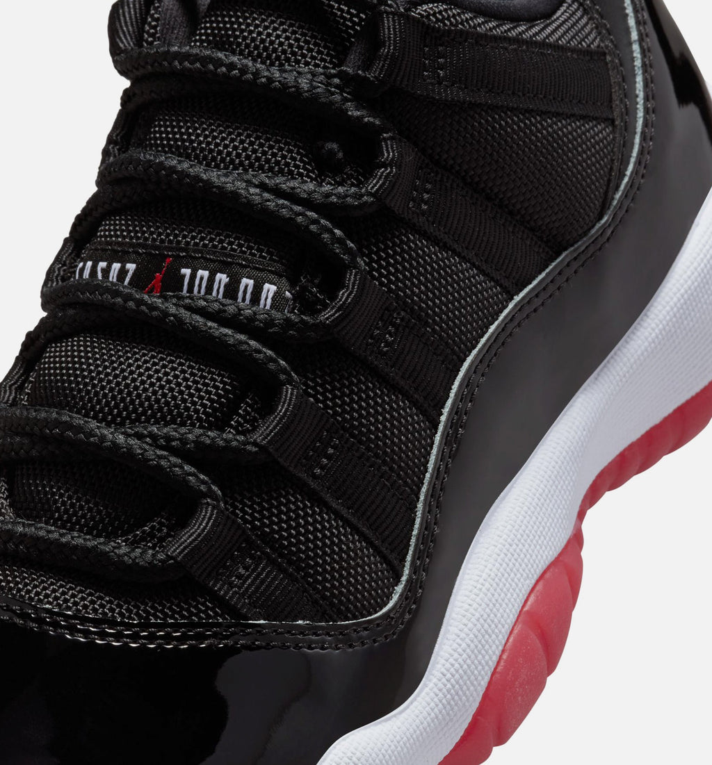 Air Jordan 11 Retro “Bred” Big Kids' Lifestyle Shoes (GS)