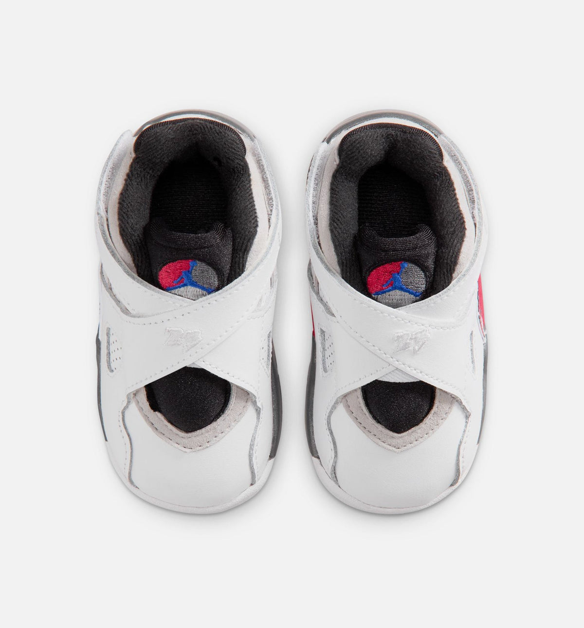 Air Jordan 8 Retro “White and True Red” Baby and Toddler Lifestyle Shoes