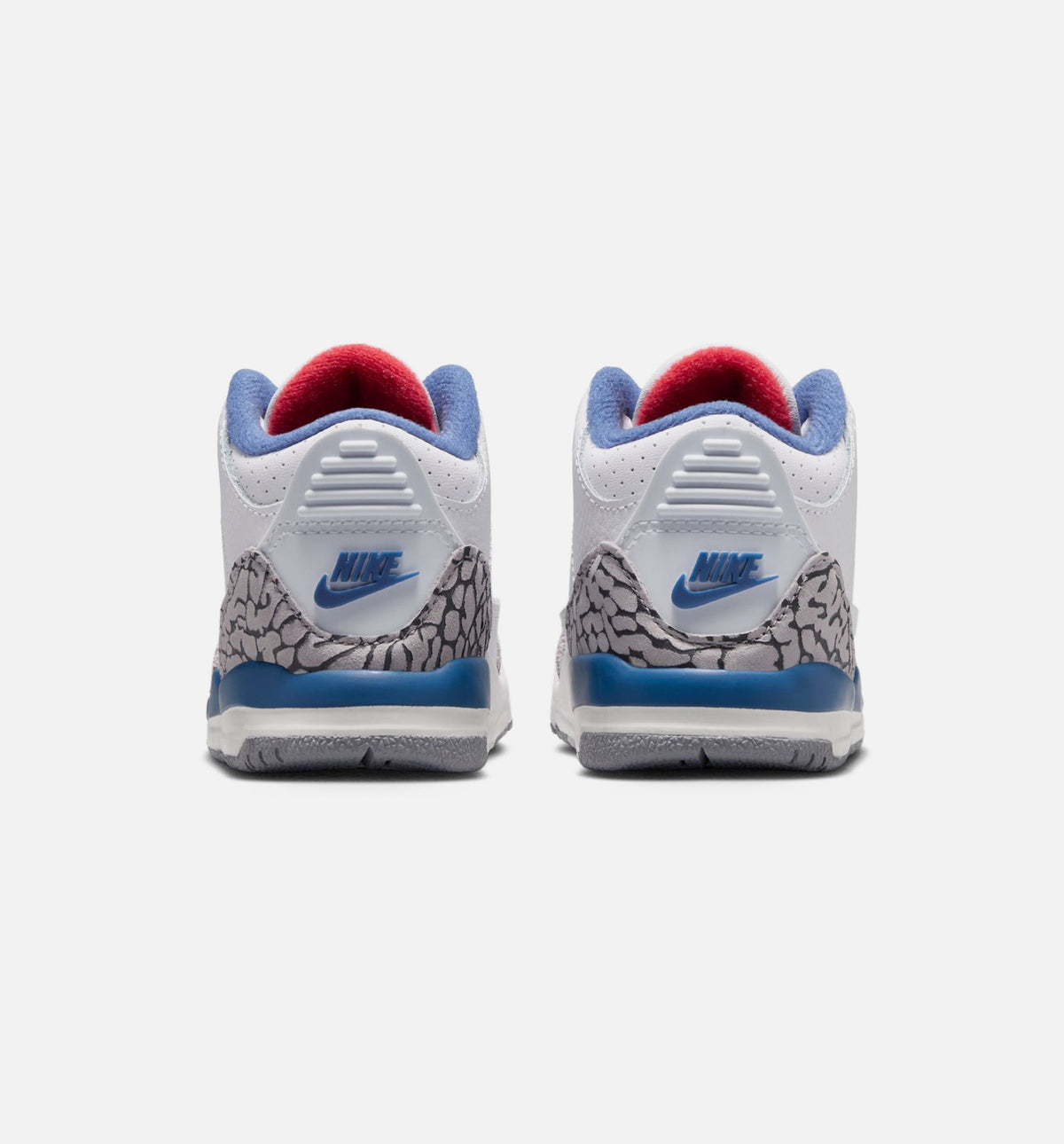 Air Jordan 3 Retro OG "True Blue" Infant/Toddler Shoe – White/Fire Red/True Blue