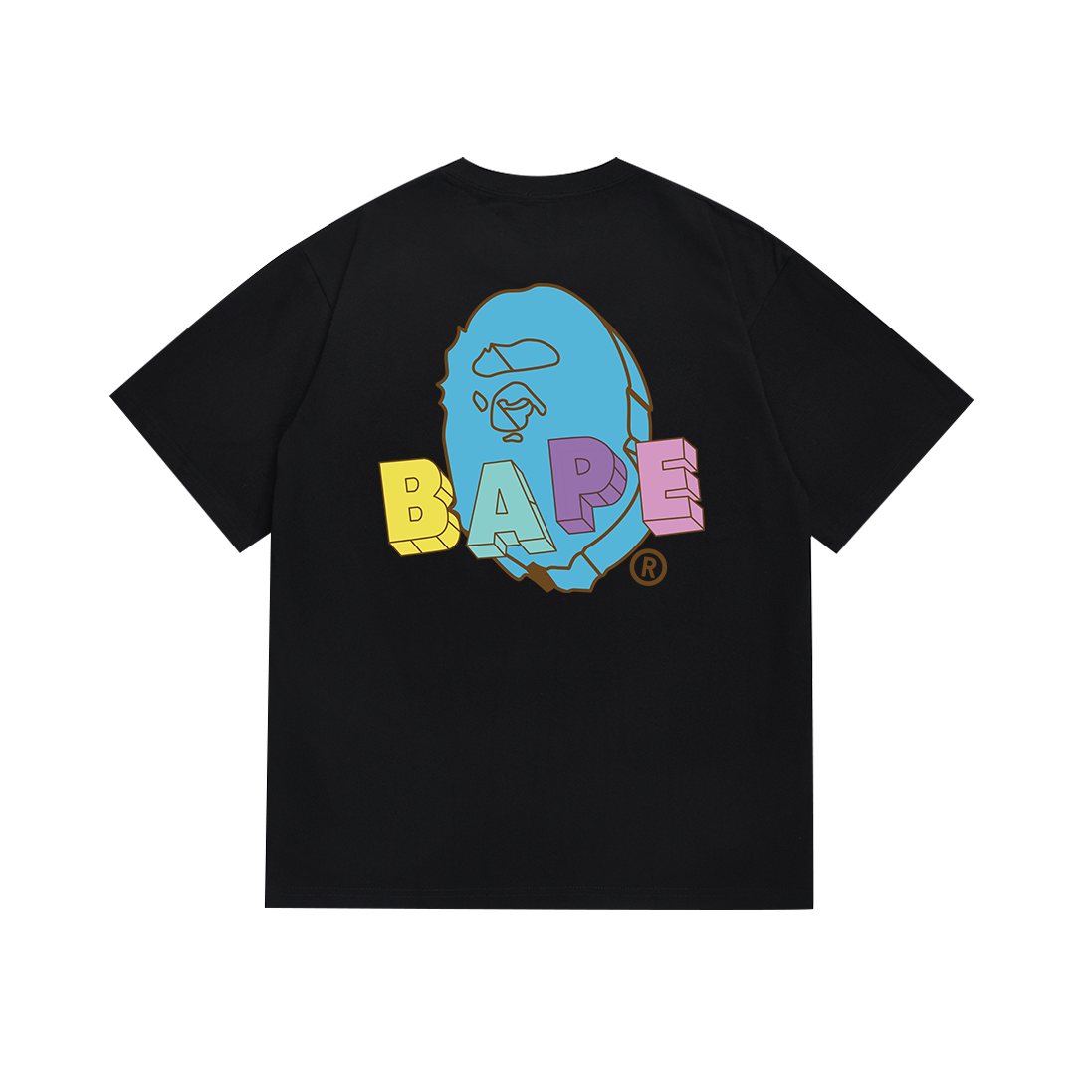 BAPE Flaming Ape Graphic T-Shirt