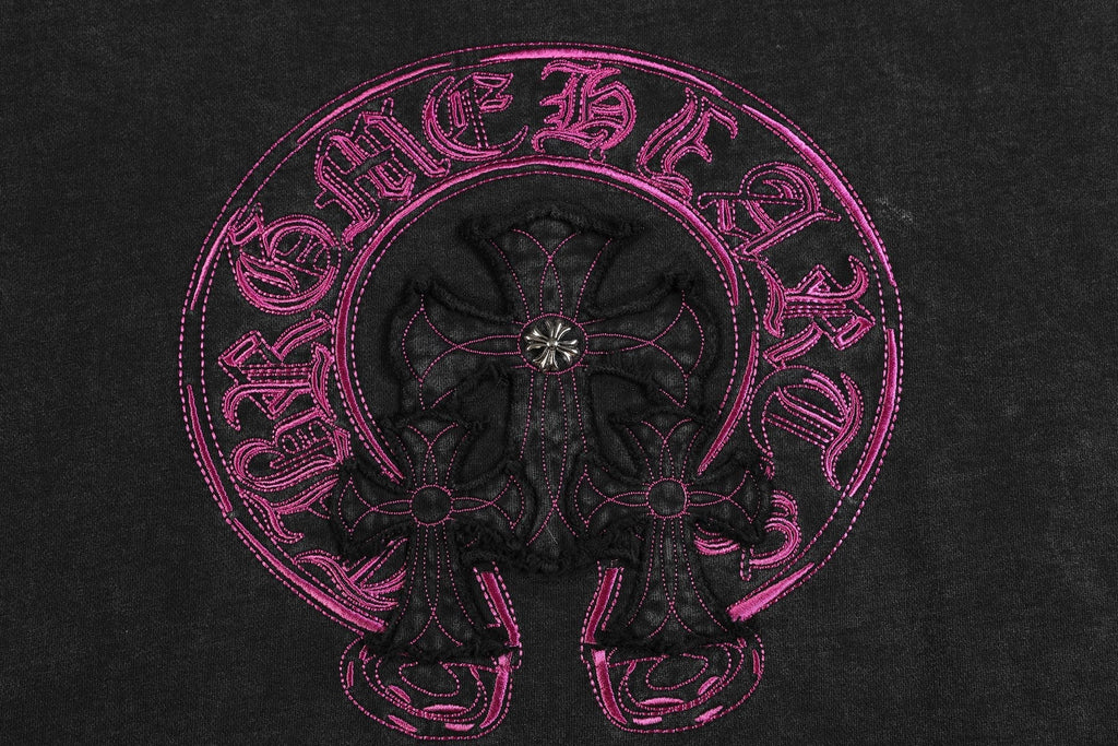 Chrome Hearts Cross Slogan Graphic Sweatshirt