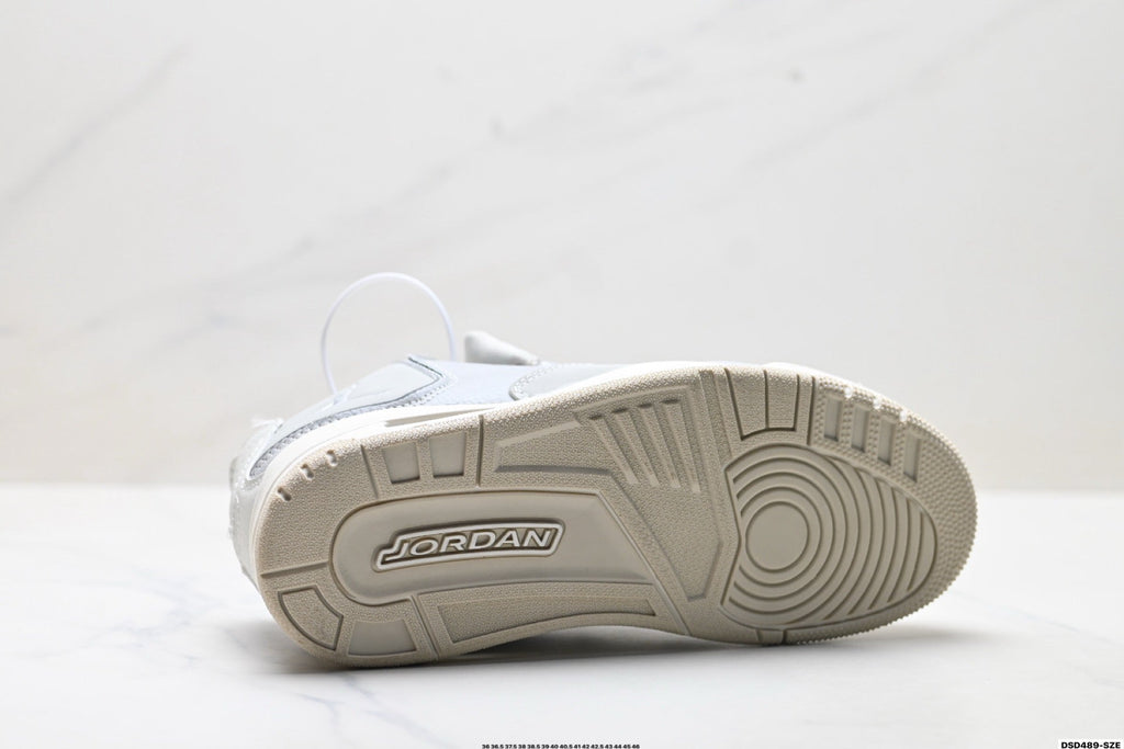Jordan Legacy 312 High Light Grey White Sneakers