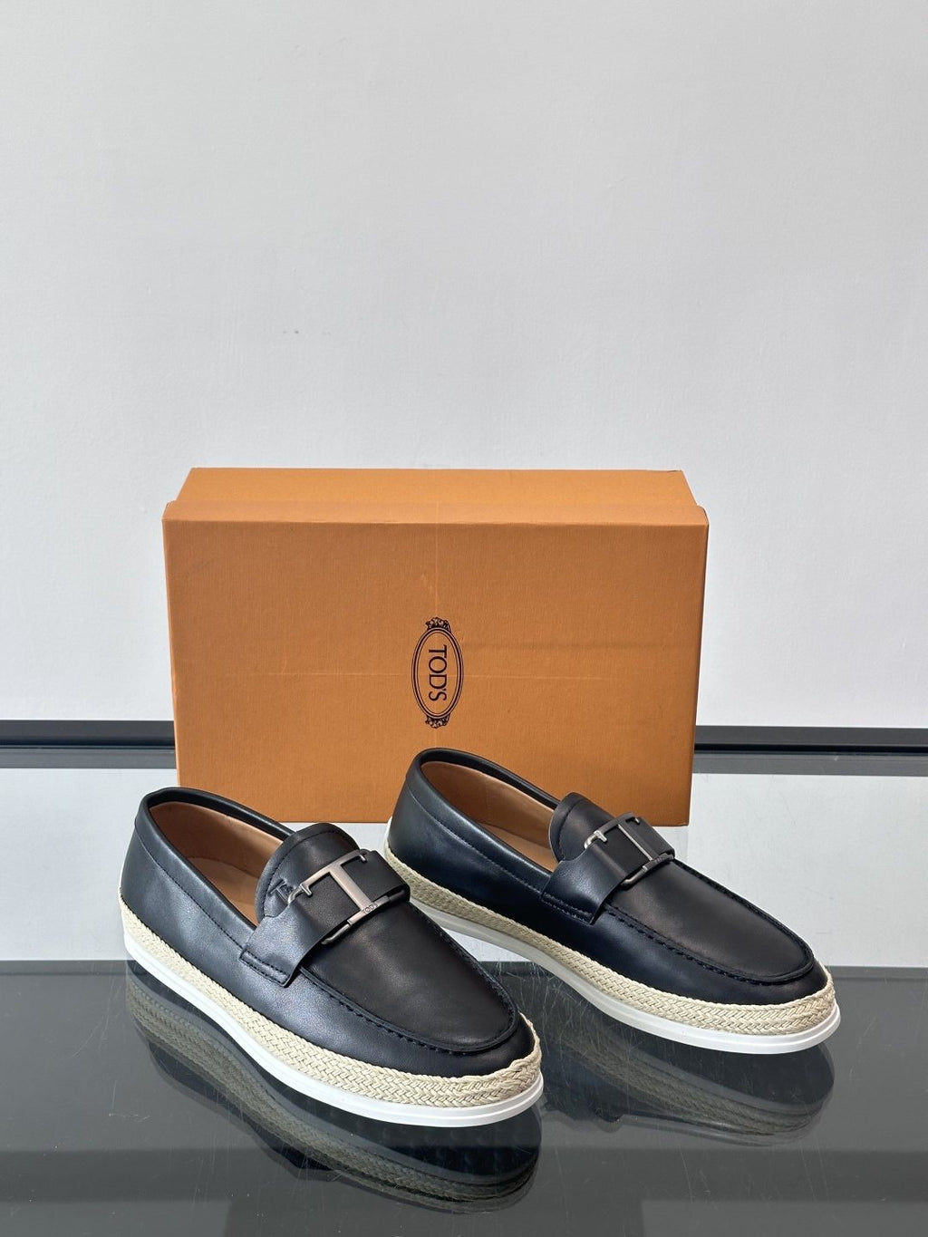 TOD'S Men's Suede Rubber-Sole Loafers